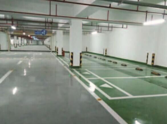 东江花园地板砖停车场环氧地坪