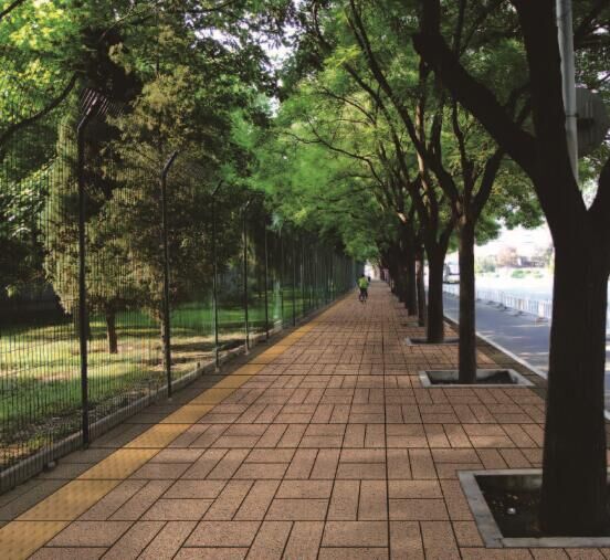 透水砖市政案例